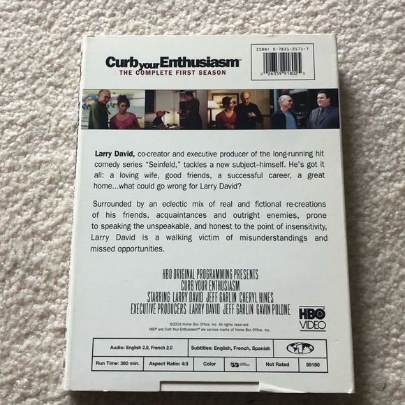Curb Your Enthusiasm Season 1 DVD - Picture 2 of 2